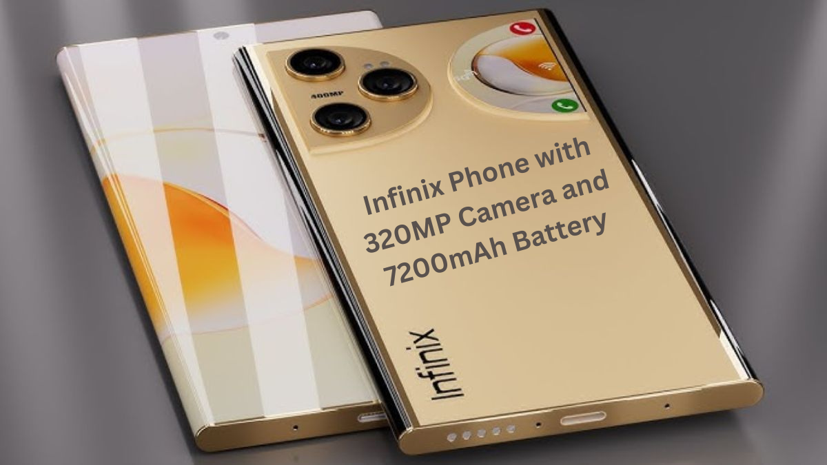 Infinix Phone with 320MP Camera and 7200mAh Battery